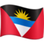 Emoji de bandera de Antigua y Barbuda en Facebook