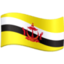 Emoji de bandera de Brunei en Facebook