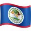 Emoji de bandera de Belice en Facebook