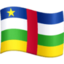 flag: Central African Republic Emoji on Facebook