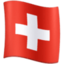 Emoji de bandera de Suiza en Facebook