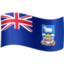 flag: Falkland Islands Emoji on Facebook