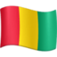 Emoji de bandera de Guinea en Facebook