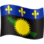 flag: Guadeloupe Emoji on Facebook