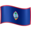 Emoji de bandera de Guam en Facebook