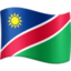 Emoji de bandera de Namibia en Facebook