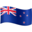 flag: New Zealand Emoji on Facebook