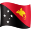 flag: Papua New Guinea Emoji on Facebook