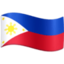 Emoji de bandera de Filipinas en Facebook