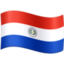 Emoji de bandera de Paraguay en Facebook