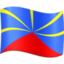 flag: Réunion Emoji on Facebook