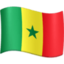 Emoji de bandera de Senegal en Facebook