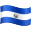 Emoji de bandera de El Salvador en Facebook