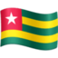 Emoji de bandera de Togo en Facebook