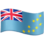 Emoji de bandera de Tuvalu en Facebook