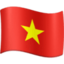 Emoji de bandera de Vietnam en Facebook