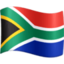 flag: South Africa Emoji on Facebook