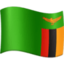 Emoji de bandera de Zambia en Facebook