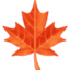 maple leaf Emoji on Facebook