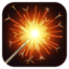Emoji de fuegos artificiales en Facebook