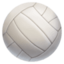 Emoji de balón de voleibol en Facebook