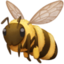 honeybee Emoji on Facebook