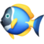 Emoji de pescado en Facebook