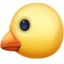 Emoji de cara de pollito en Facebook