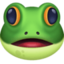 frog Emoji on Facebook