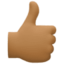 thumbs up Emoji on Facebook