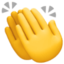 right-facing fist Emoji on Facebook