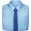 necktie Emoji on Facebook