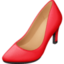 Emoji de tacones en Facebook