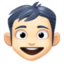 Emoji de niño en Facebook