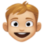 Emoji de niño en Facebook