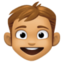 Emoji de niño en Facebook