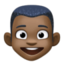 Emoji de niño en Facebook