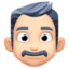 Emoji de hombre en Facebook