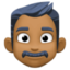 Emoji de hombre en Facebook