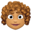 Emoji de mujer en Facebook