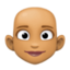 Emoji de mujer en Facebook