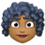 Emoji de mujer en Facebook