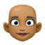Emoji de mujer en Facebook