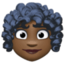Emoji de mujer en Facebook