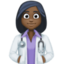 woman health worker Emoji on Facebook