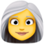 Emoji de mujer en Facebook