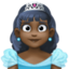 princess Emoji on Facebook