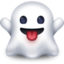 Emoji de fantasma en Facebook