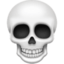 skull Emoji on Facebook