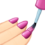 writing hand Emoji on Facebook